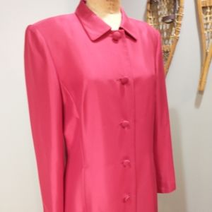 Ann Taylor Silk Dress or Long Waisted Jacket